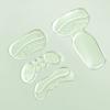 Yousheng Heel Grips Soft Silicone Cushions Heel Pads with Anti-Slip Texture Invisible Heel Pads Foot Wear for High-heeled