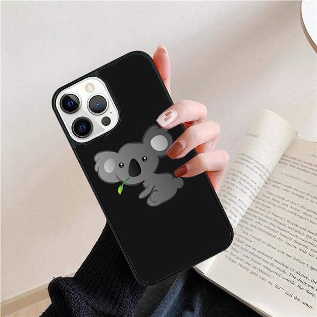 Funny Animal The koala soft Phone Case Cover For iPhone 17 Air 15 16e 14 13 12 Pro Max 11 Pro Max Plus Coque Shell