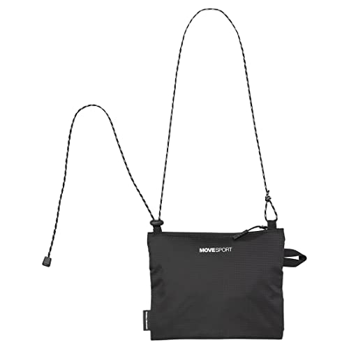 

Descente Sacoche MOVESPORT Men s Key Hook, Mesh Pocket, Watching Sports, Moving, Travel, BK