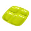 Melamine Tableware: 3, 4, and 6-Compartment Plates and Bowls for School Cafeterias