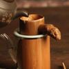Retro-Teesieb Japanischer Tee-Infusor Teegeschirr-Zubehör Natürliche Bambus-Teefilter Teehaus