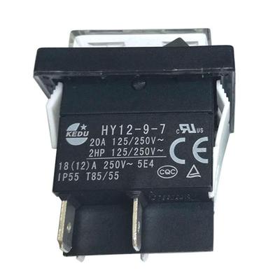 KEDU HY12-9-7 Ein Aus Wasserdichter Wippschalter für Elektrowerkzeuge 4Pins
