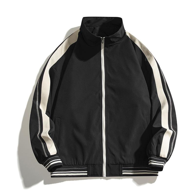 

Мужские пальто универсальны для осени. Новые корейские модные красивые свободные осенние повседневные топы, куртки для мужчин. 3XL