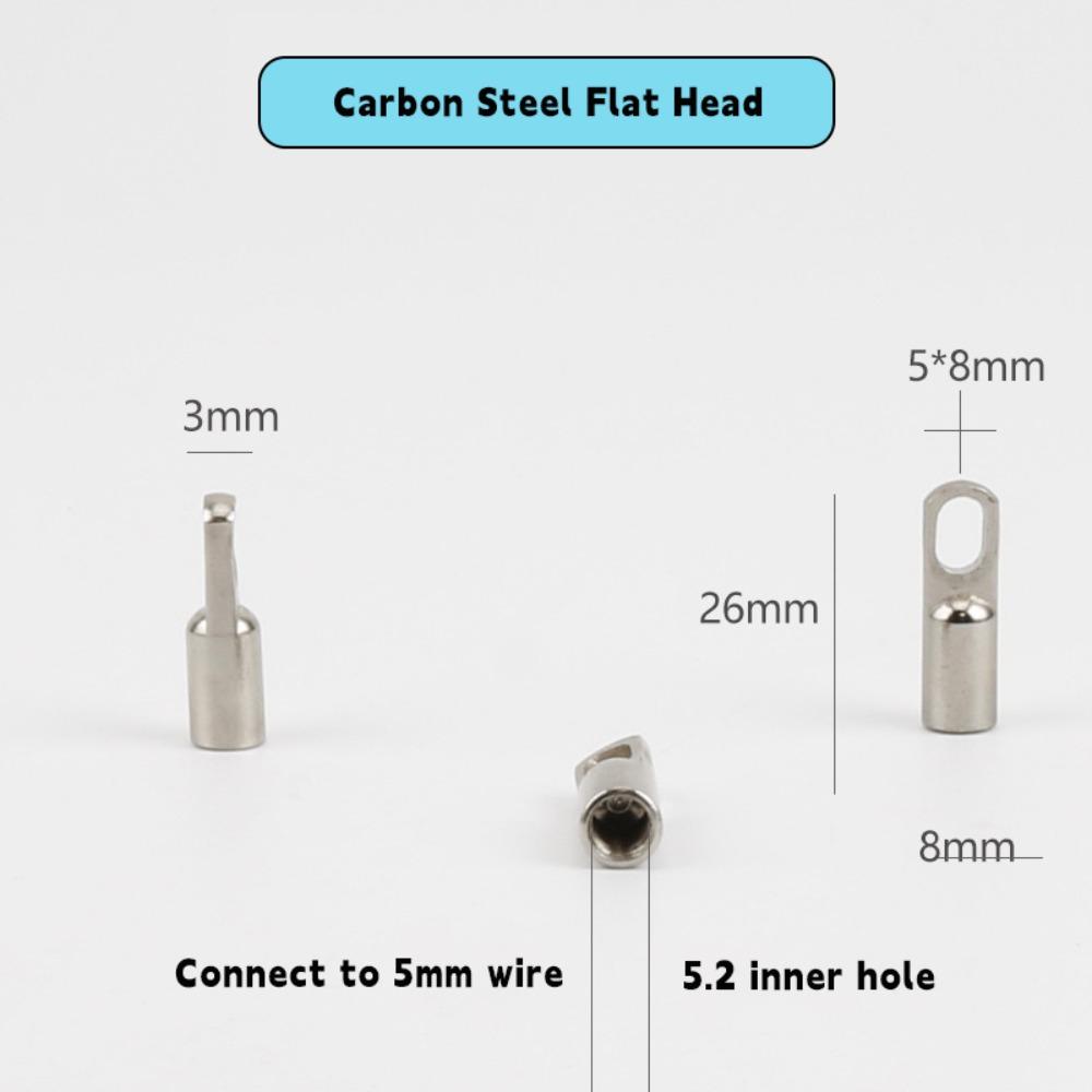 Kohlenstoffstahl Automatischer Fadenführer Anschluss für 5mm Draht Schneller Kabelzieher Hilfswerkzeuge