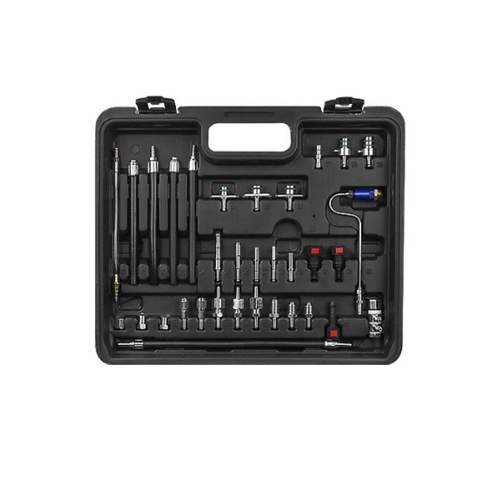 Non-Dismantle Fuel Injector Cleaning Kit, 3-way Catalytic Converter, Stainless Steel Automotive Fuel System Cleaner Tool Set For Petrol Car ATV