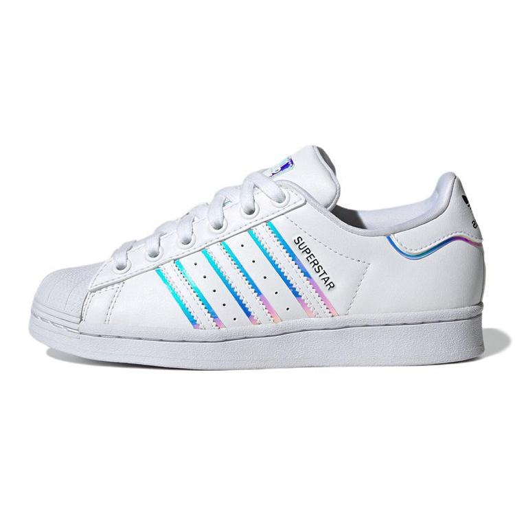 (GS) adidas Superstar Shoes  Iridescent  Kids  GV8899 EU 36