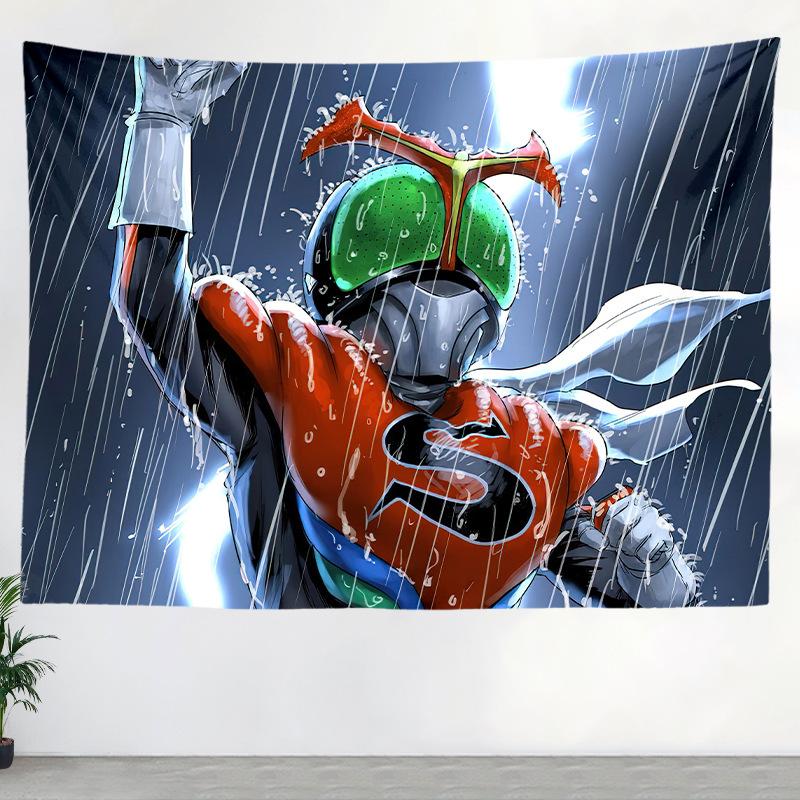 Fake Rider hanging clothspecial photography anime decorationstudent dormitory hanging blanketwall clothbirthday bedroom wall clothbackground cloth