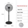 XLANKE Electric Oscillating Floor Fan with Remote Control - Silent Vertical Design for Home