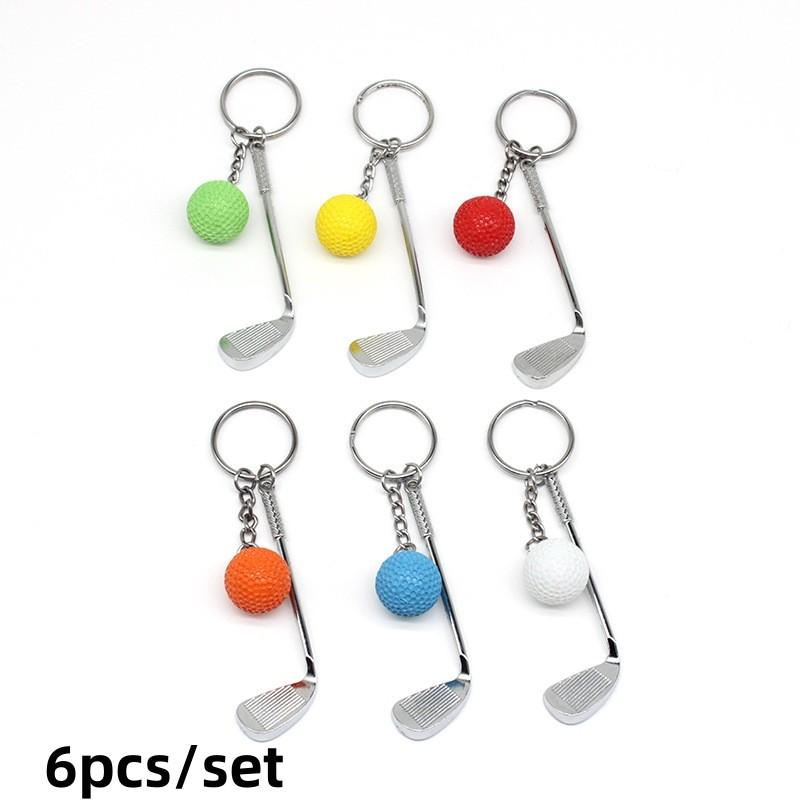 Golf Ball Key Chain Pendant: Add a Sporty Touch To Your Look! Perfect Gift for Golf Enthusiasts