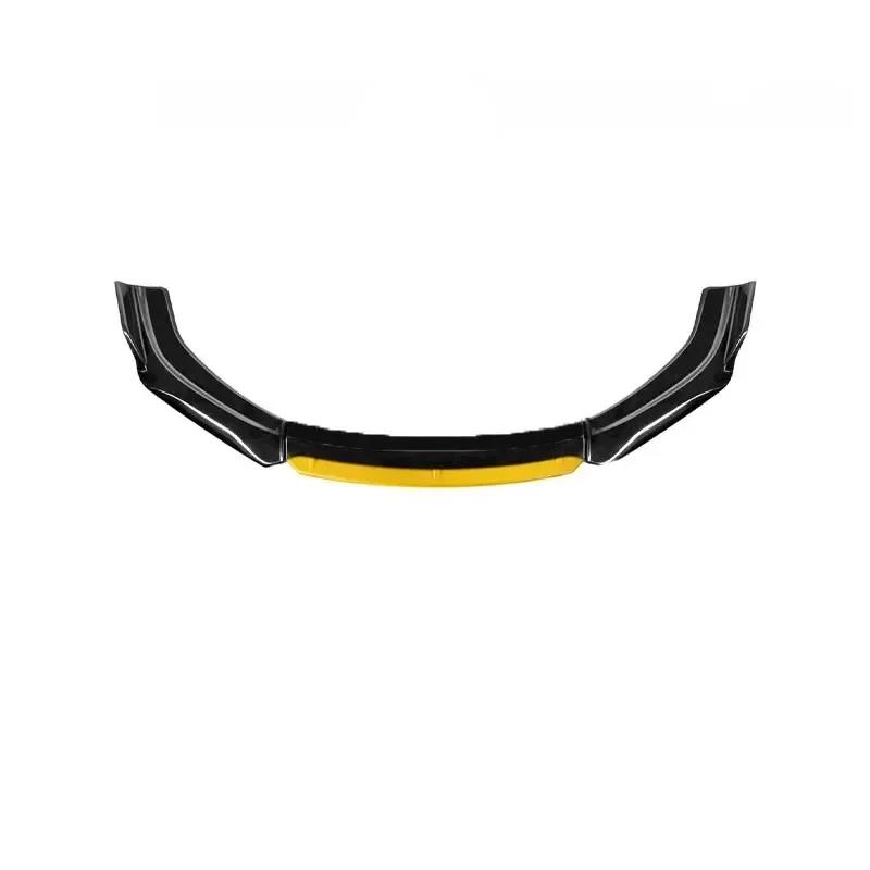 Car bumper gloss front shovel chin spoiler splitter General Motors modified front lip anti scratch strip collision avoidance