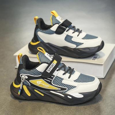 Children Sneakers Boys Running Sports Kids Girls Flat Casual Shoes Optional Leather Big Size