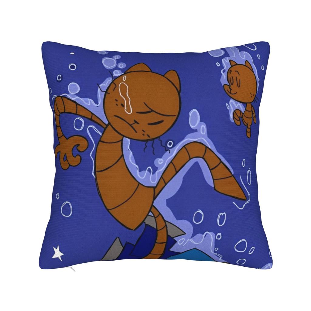 Dog Man Comic Pillow Cover Accessories Printing Cushion Cover Decor  Pillow Case Cover Seat Multiple Sizes