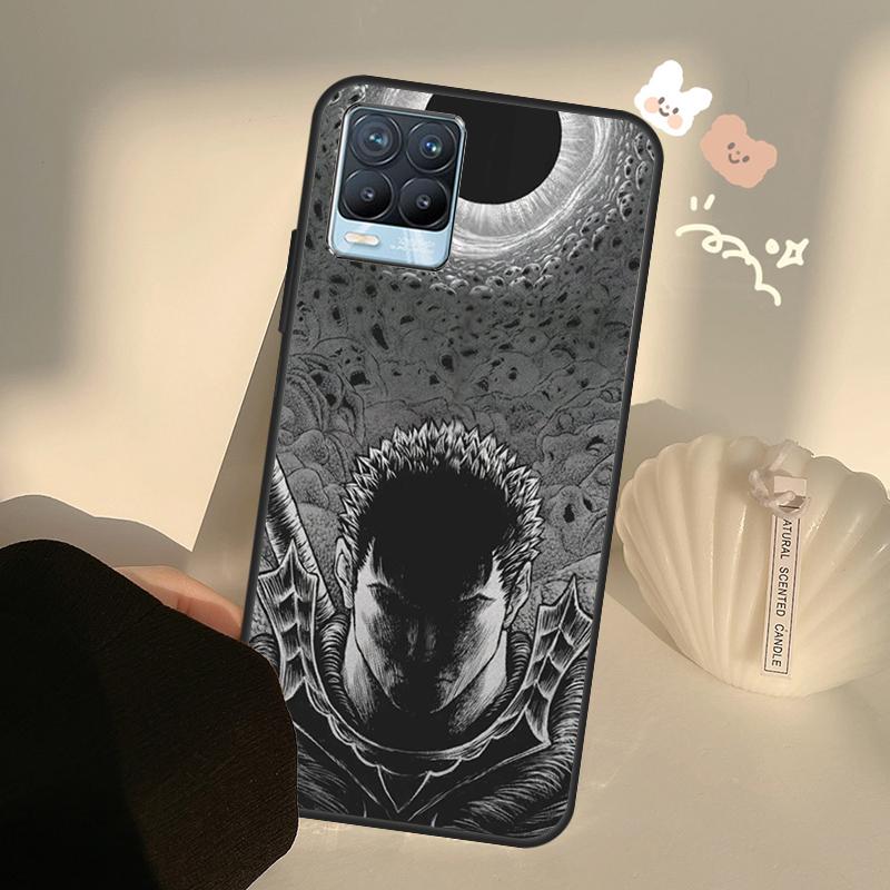 Berserk Guts Anime Per OnePlus 10 Pro 9 Pro 8T Nord2 9R Custodia Per Realme GT 2 Pro 7 8 GT Neo2 9i 8i C21 Coque