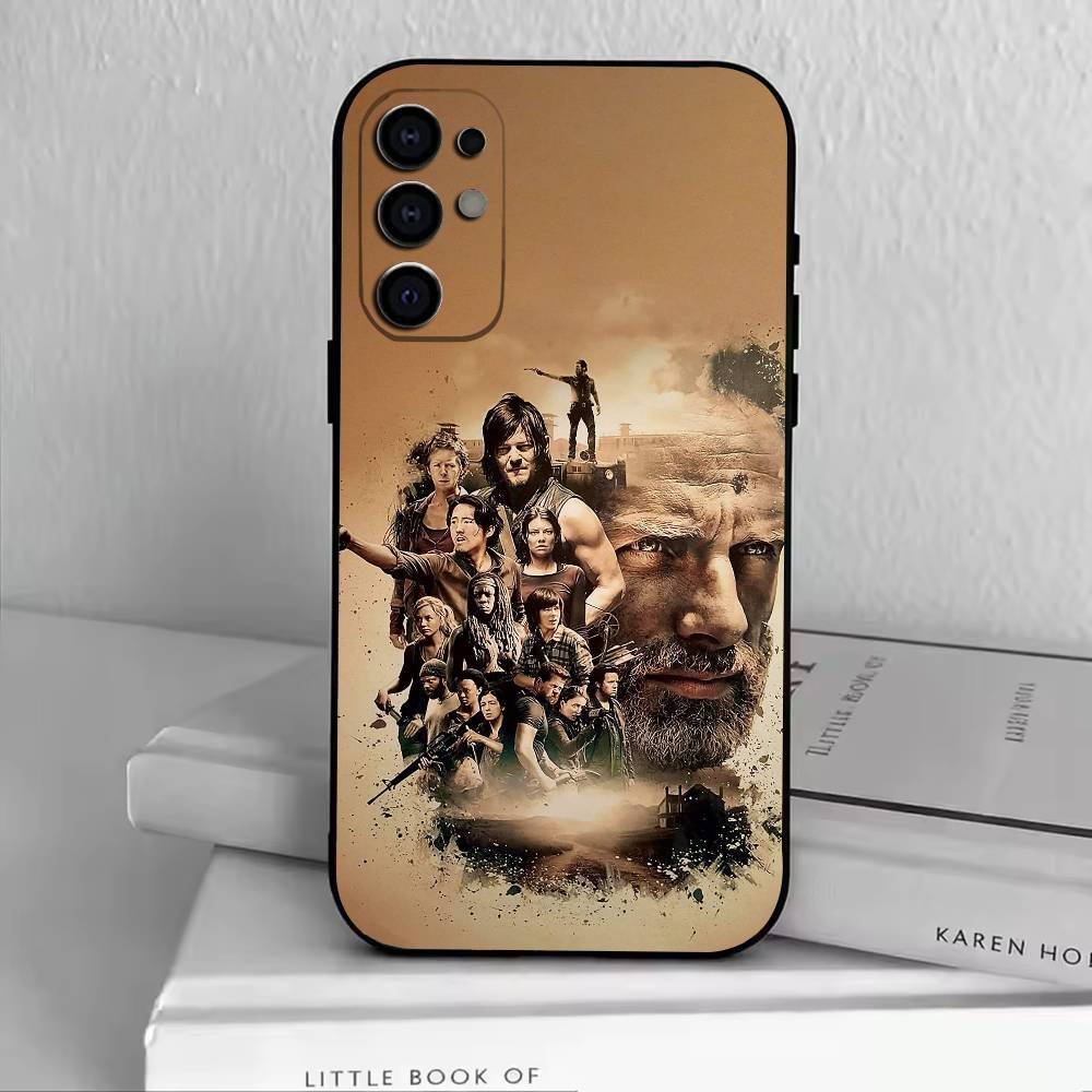 TWD-W-Walking D-Dead Phone Case For Samsung S25,S24,S21,S22,S23,S30,Ultra,S20,Plus,Fe,Soft Silicone Black Cover