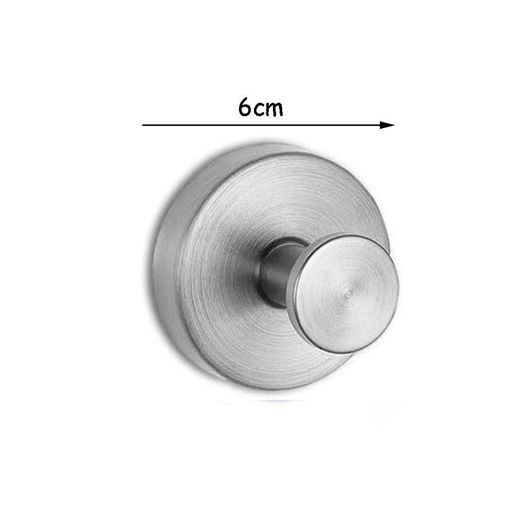 No Drill Christmas Suction Cup Hook Stainless Steel Door Back Hanging Rack Bathroom Hanging