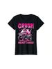 Crush Breast Cancer Awareness Monster Truck Kleinkind Junge Kinder T-Shirt 100% Baumwolle Neues T-Shirt Kurzarm Herbst T-Shirt Top 01232