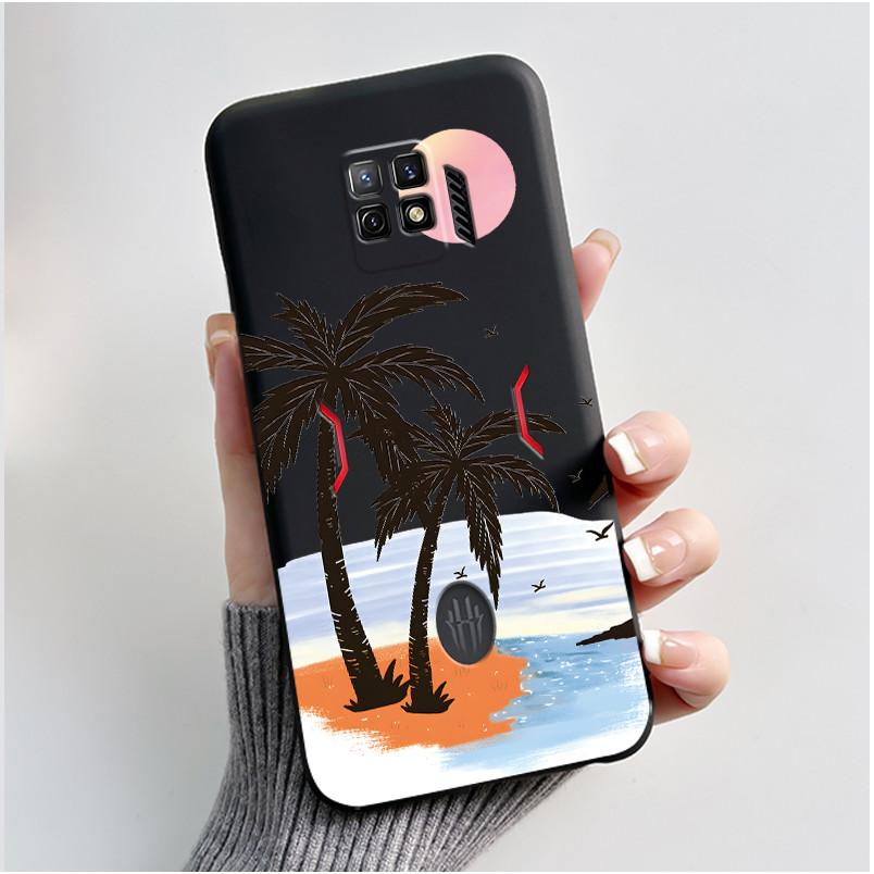 

Casing For ZTE nubia Red Magic 7 Pro / 7S Pro Phone Case Aesthetic Fashion Cute Cat Black Soft Silicone Shockproof Cover Bumper ZTE nubia Red Magic 7S Pro