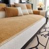 New Sofa Cushion Retro Style High-End Sense Four-Season Universal Seat Cushion Non-Slip Cat Scratch Straight Row Sofa Cover