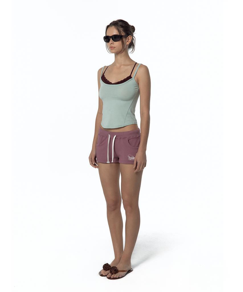 Kasiko Bold Low-Rise Shorts Orchid