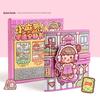 Sticker Book Telado Busy Book Paper DIY Scene Material Sticker Handmade Quiet book  Girls