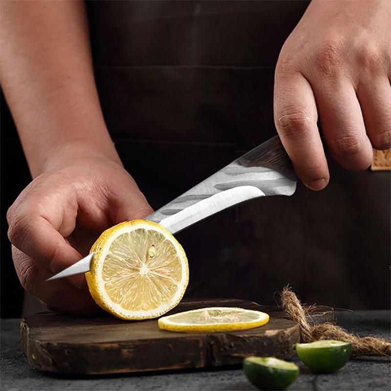 Ručně tepaný vykosťovací nůž pro domácnost Sekáček na maso Kuchyňský nůž z nerezové oceli