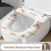 Cartoon Waterproof Washable Toilet Seat Cover