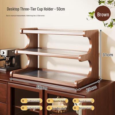 Desktop Tea Cup and Set Organizer