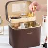 High-Capacity Luxury Makeup Bag: Stylish Cosmetic Storage for Trendsetters