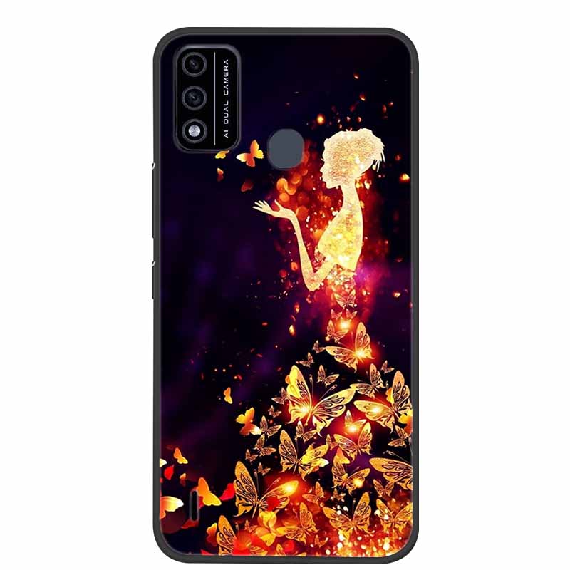 For Itel A48 Case Soft Silicone Cool Cartoon Case For ItelA48 Back Cover for ITEL A 48 Cases Fashion TPU Phone Fundas New Capa