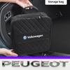 Car Charging Gun Storage Bag Electric Charger Gun Organizer Valve Cap For VW Golf Amarok T5 Phaeton Teramont ID3 Tiguan T-Cross wsdm9