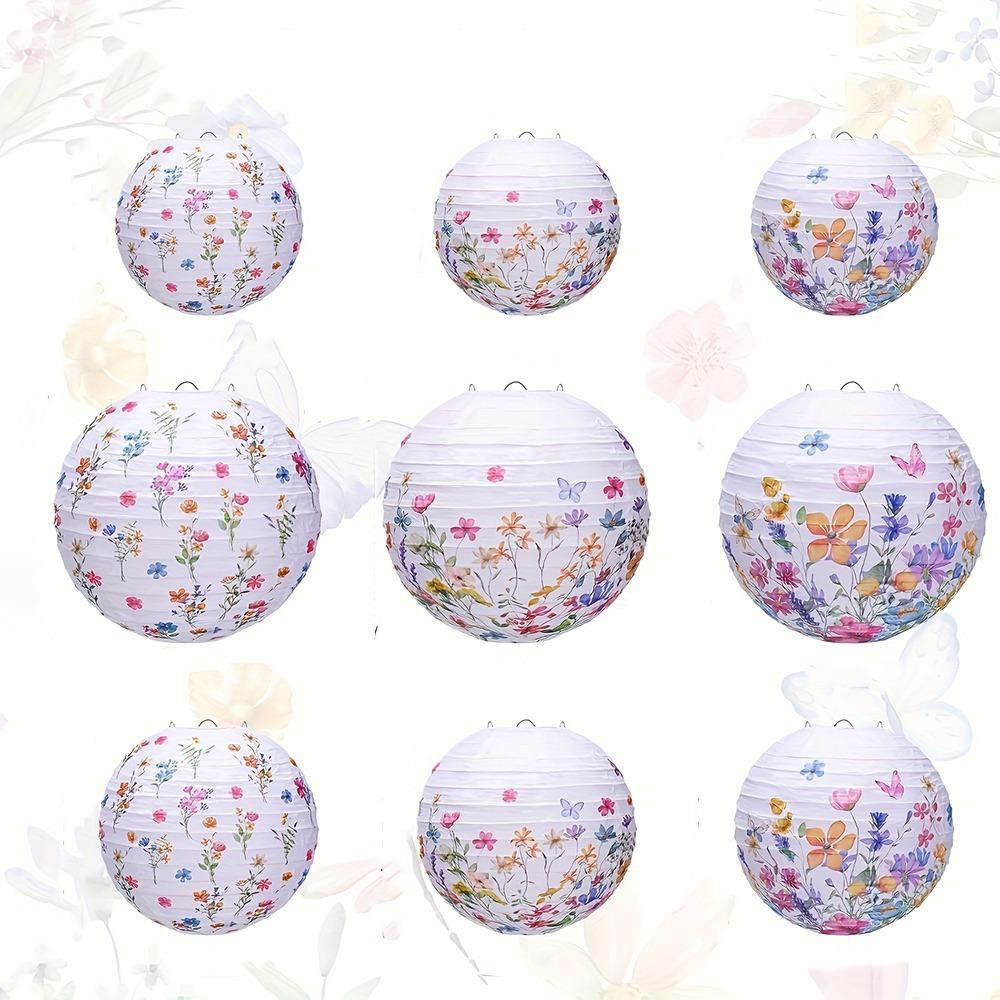 

12 шт. Декоративный подвесной фонарь-бабочка, Портативный фонарь на тему бабочек, Праздничный декор 12pcs