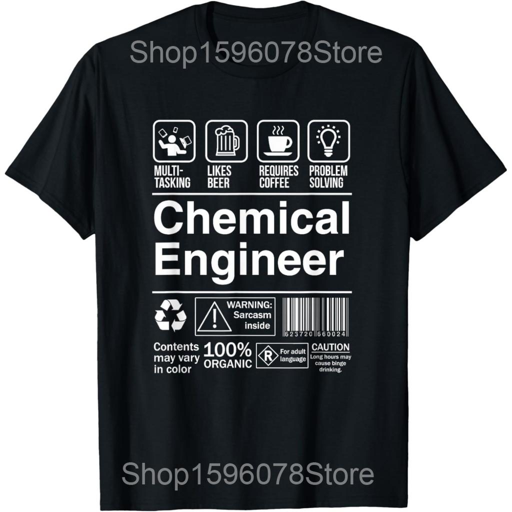 Chemistry Science Periodic Table Laboratory Science T Shirts Men Cotton Humor Streetwear Tee Shirt Short Sleeve Loose Clothing