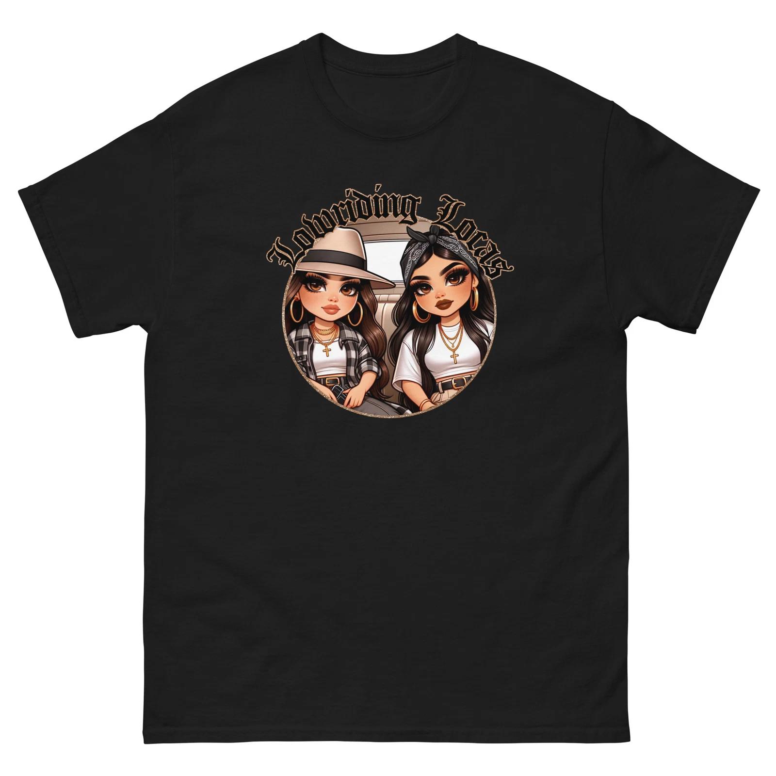 VINTAGE LOWRIDER ART CHOLO CHOLA OLDIES OLD SCHOOL LOWRIDER Unisex classic tee 4XL