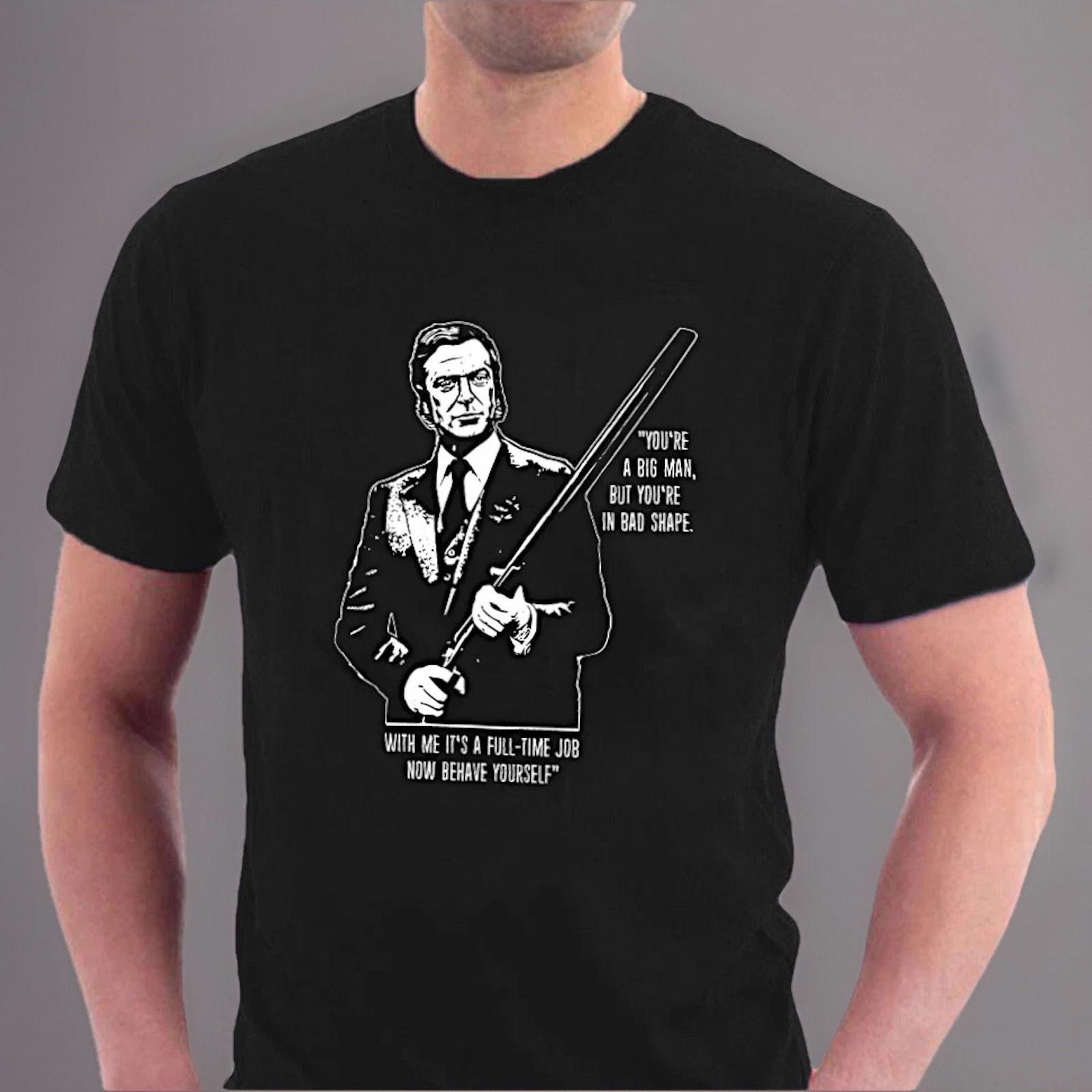 Get Carter T-shirt British Gangster Movie Michael Caine Tee by Sillytees M