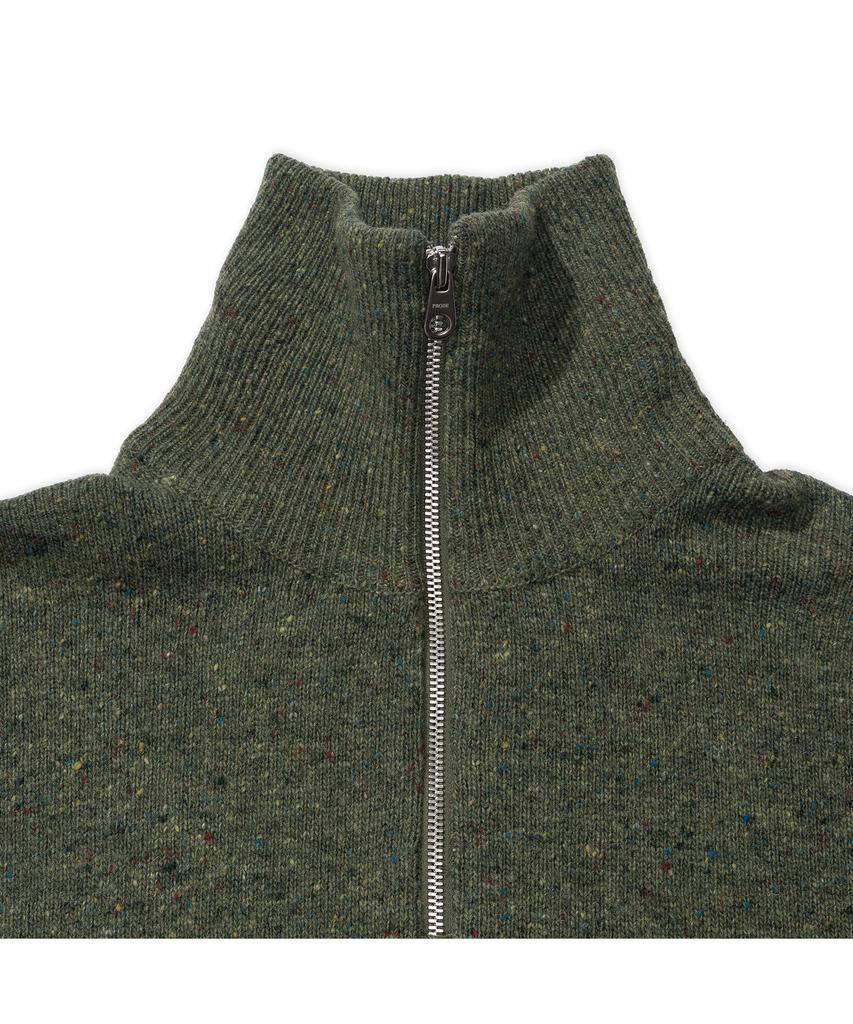 PRODESHIRT Irish Donegal Half-Zip Knit (National Park)