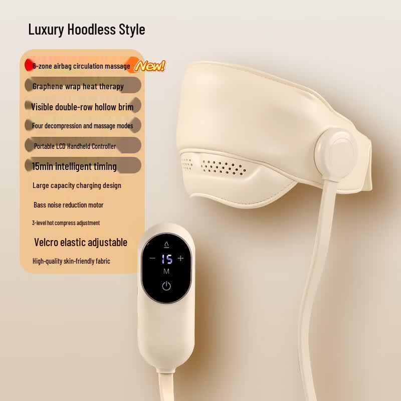 LISM Airbag Head Massager with Heat Therapy