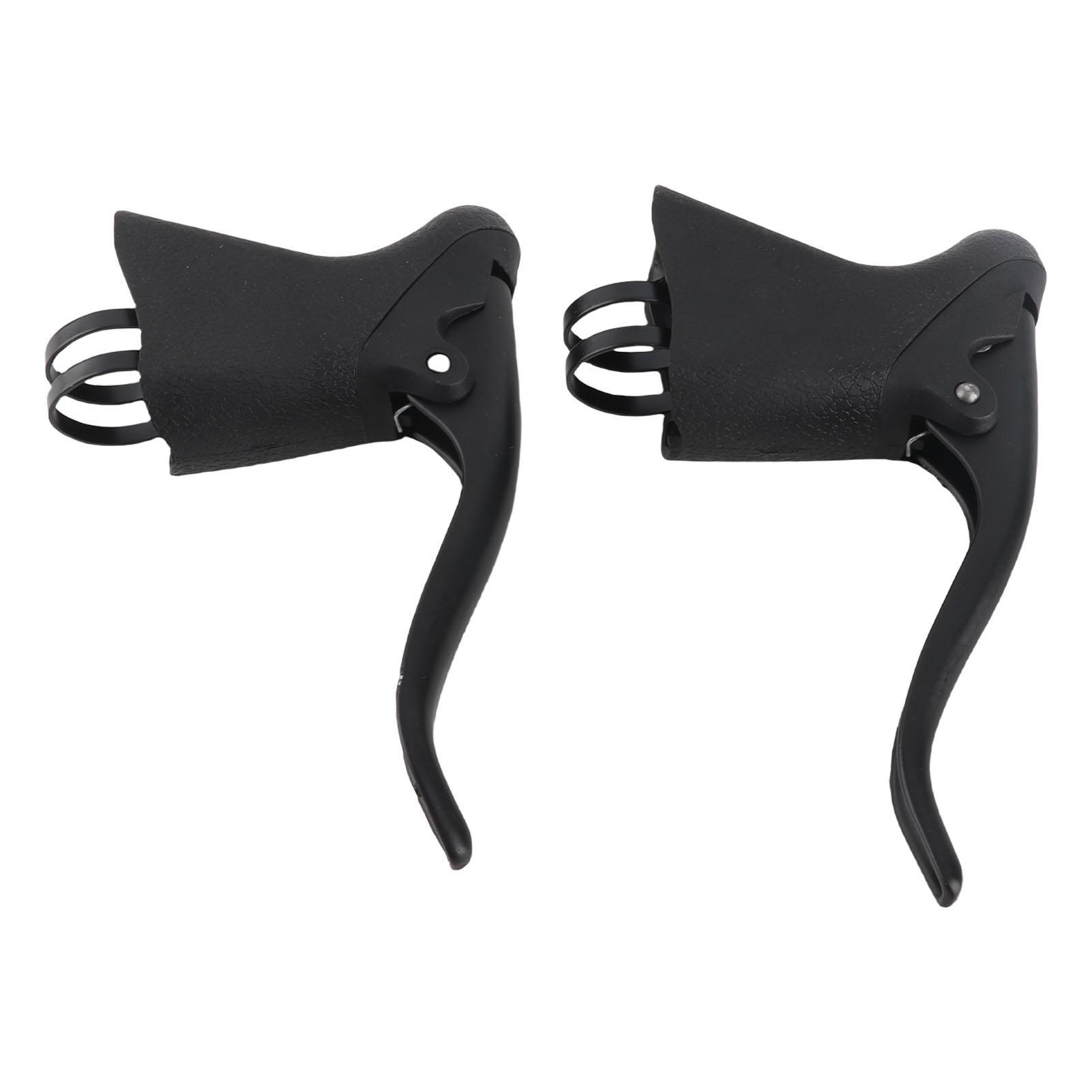 1 Pair Aluminum Alloy Mountain Road Bike   Brake Handles Cycling Brake Lever Black