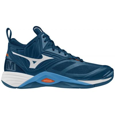 Sports Shoes Navy Blue Wave Momentum 2 Mid