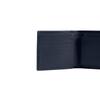 Coach 3 In 1 Wallet Letter Logo Print Double Fold Polished Pebble Leather Wallet Men Wallet Navy-Blue CP279-DNA