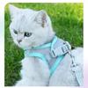 Reflective Pet Chest Strap Breathable Dogs Vest Harness with Leash Adjustable Puppy Walking Lead for Chihuahua French Bulldog