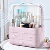 Sturdy PVC Cosmetic Organizers With Clear Drawers for Quick Access for Makeup Lovers and Families Organization
