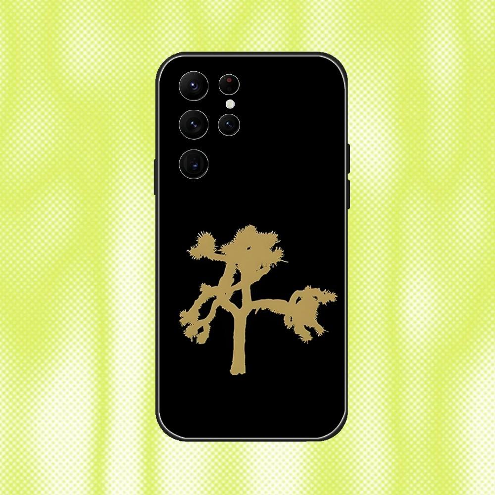 U2 Band The Joshua Tree Phone Case For Samsung S 25,24,23,22,30,21,10,9,Ultra,Plus,Lite,FE,4,5G Black Soft Case Samsung S25