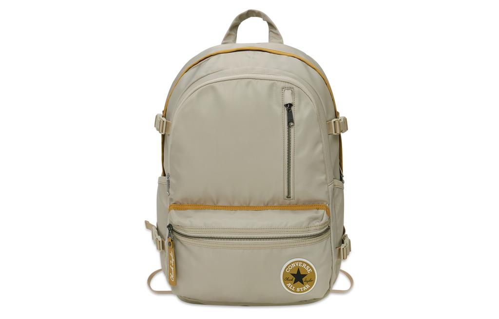Converse Straight Edge Polyester Backpack Regular Unisex Ecru 10024562-A01