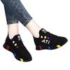 Summer New Casual Women's Shoes Colored Sports Shoes Square Dancing Shoes Mother Shoes Lightweight Travel Shoes