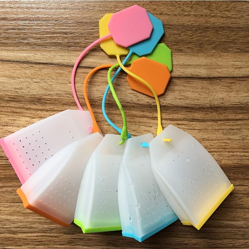 2pcs Colorful Silicone Tea Infuser Effortless Herb & Spice Infusion For A Perfect Cup Of Tea Easy To Use & Clean Durable Material Assorted Colors