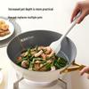 COOKER KING 28cm White Non-stick Deep Frying Pan