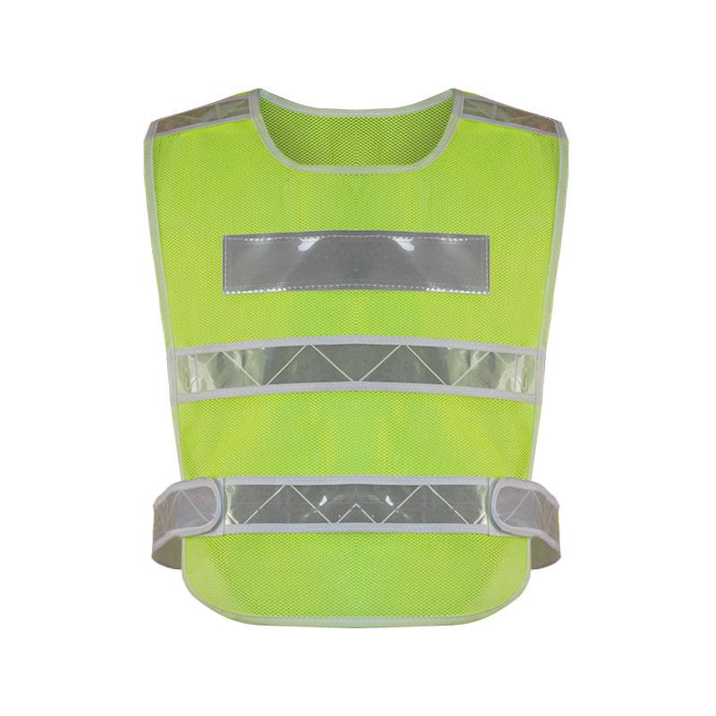 High-Visibility Reflective Safety Vest for Traffic and Construction Workers