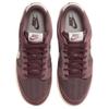 Nike Dunk Premium Se Woven Series Comfortable Fit Low-Top Skate Shoes Women sneaker Deep-Purple Red IB6161-500
