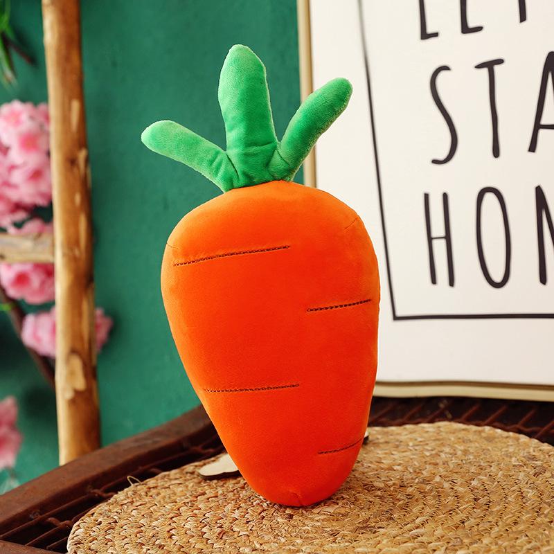 Simulated vegetables and fruits plush toys small doll machine doll wedding throwing gifts rag doll doll