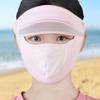 Sunscreen Veil Eye protection Summer Sunscreen Mask Face Gini Mask Womne Sun Hats Driving Face Mask